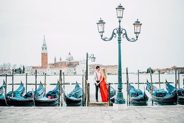  Enagaement Venice photo shoot