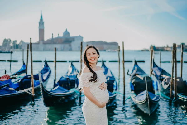  pregnancy Venice photo shoot